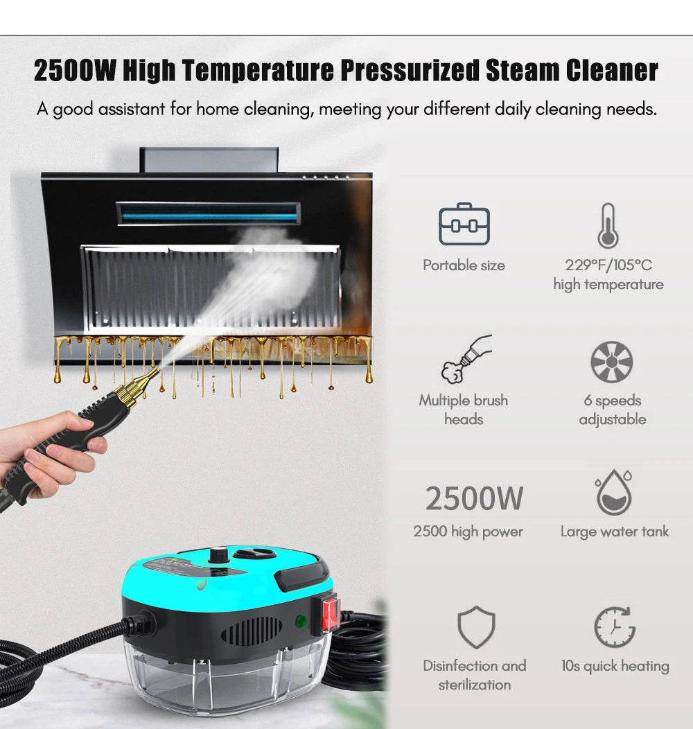 Powerful Handheld Steam Cleaner™