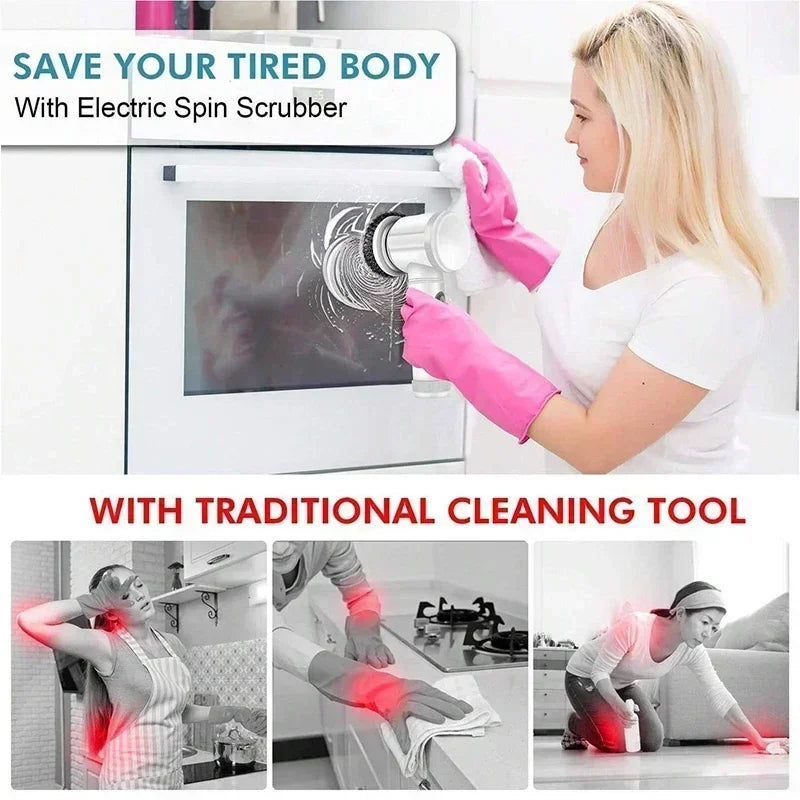 UltraClean™ Cordless Spin Scrubber TM
