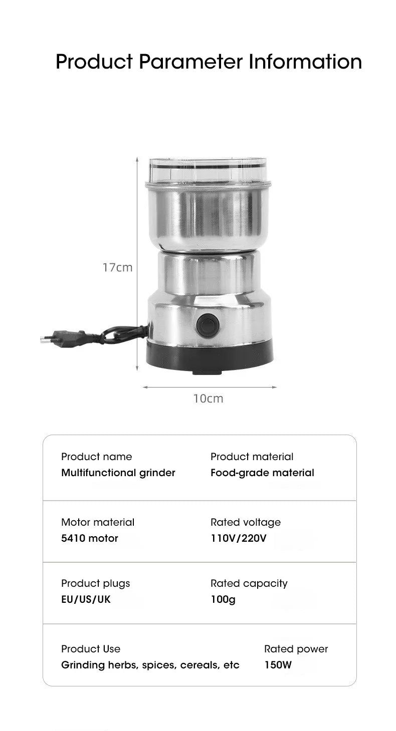 Versatile Electric Food Grinder