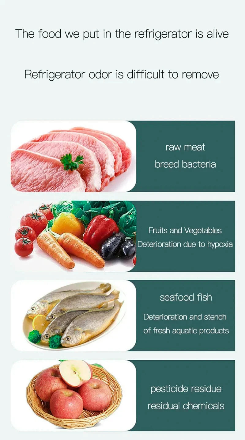 FreshGuard™ Refrigerator Deodorizer & Purifier